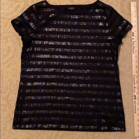 Talbots Tops - Talbots sequin tee shirt